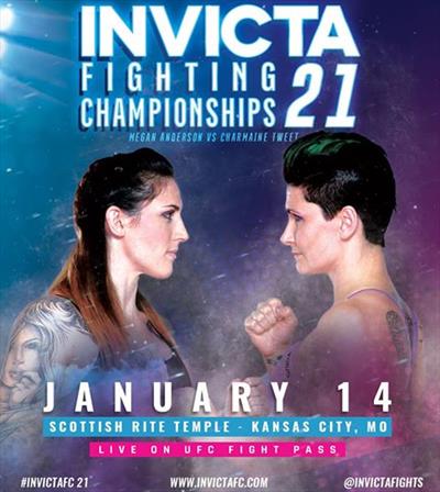 Invicta FC 21 - Anderson vs. Tweet