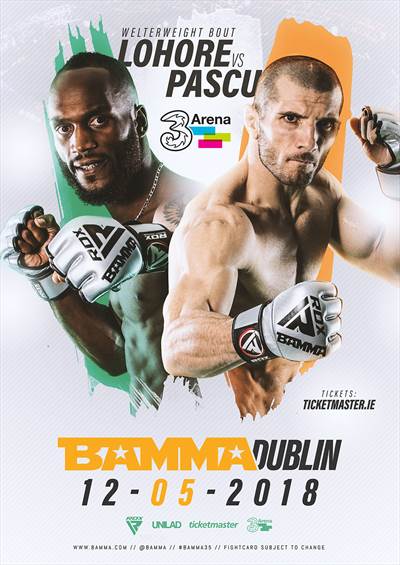 BAMMA 35 - Lohore vs. Pascu