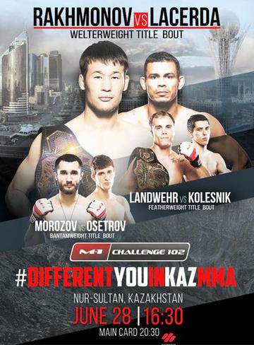 M-1 Challenge 102 - Rakhmonov vs. Varejao