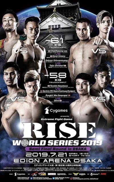 RISE World Series 2019 - Semi Final Round in Osaka