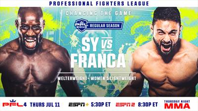 Professional Fighters League - PFL 4: 2019 Regular Season