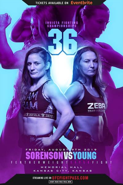 Invicta FC 36 - Sorenson vs. Young