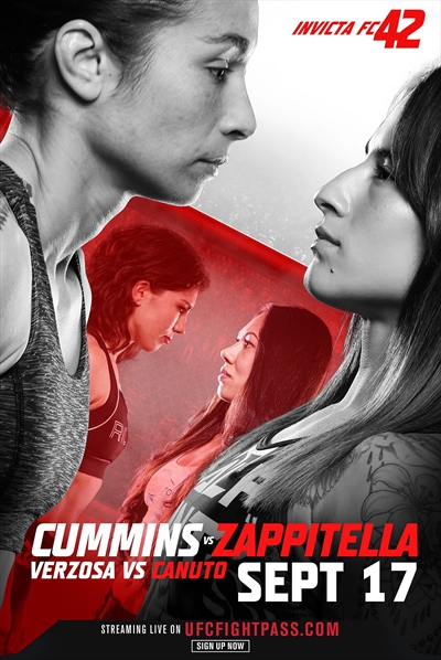 Invicta FC 42 - Cummins vs. Zappitella