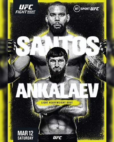 UFC Fight Night 203 - Santos vs. Ankalaev