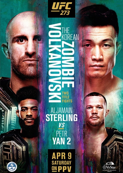 UFC 273 - Volkanovski vs. Korean Zombie