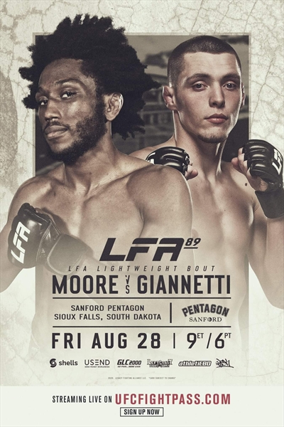 LFA 89 - Moore vs. Giannetti