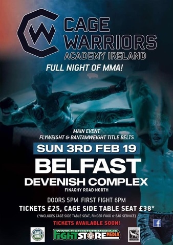 Cage Warriors - Academy Ireland 2