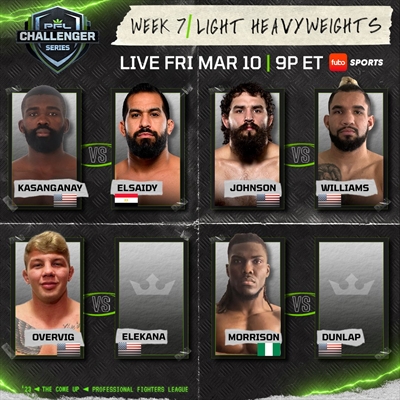 PFL Challenger Series 2023 Week 7 - Light Heavyweights