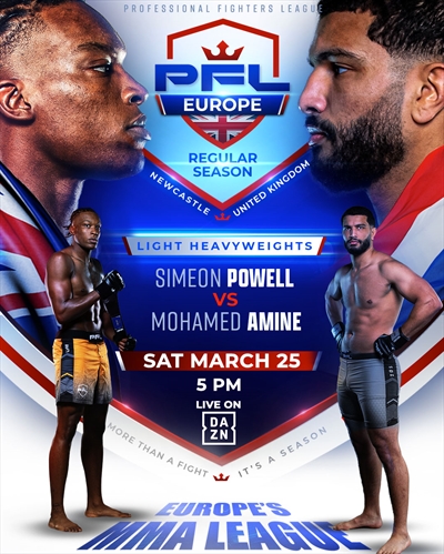 PFL Europe 1: 2023 Regular Season - Powell vs. Amine