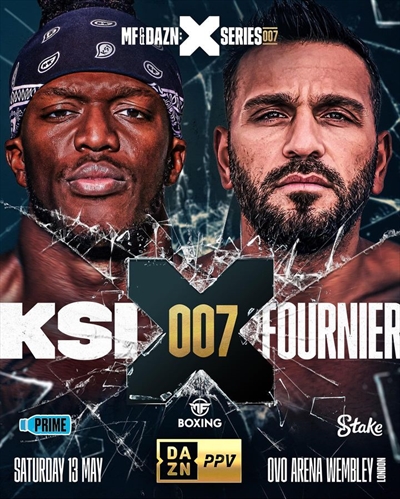 Boxing on DAZN - KSI vs. Joe Fournier