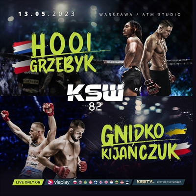 KSW 82 - Hooi vs. Grzebyk