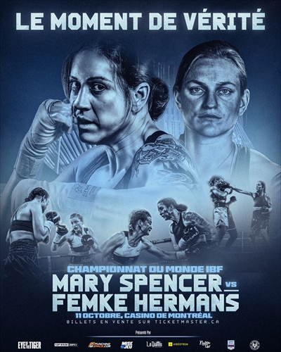 Boxing on ESPN+ - Mary Spencer vs. Femke Herman 2