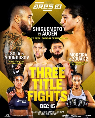 Ares FC 18 - Ares Fighting Championship 18: Shiguemoto vs. Aguen