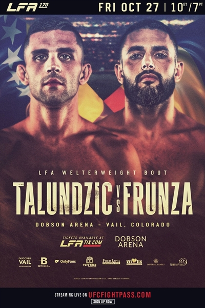 LFA 170 - Talundzic vs. Frunza