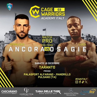 Cage Warriors Academy - CWA: Italy 3