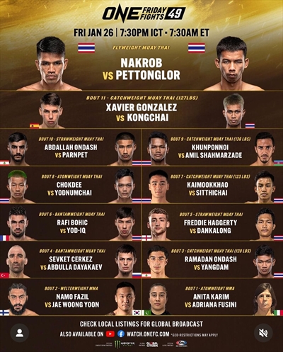 One Championship - One Friday Fights 49