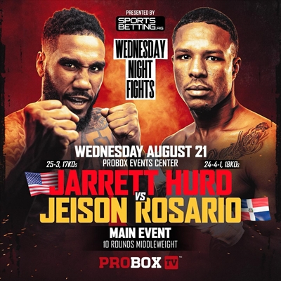Boxing - Jarrett Hurd vs. Jeison Rosario
